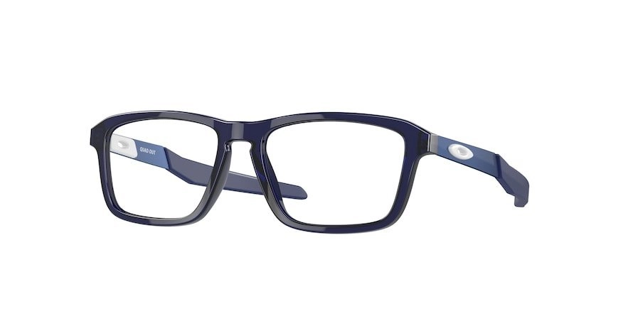 משקפי ילדים ראיה אוקלי לגברים QUAD OUT OY8023 כחול מלבניות