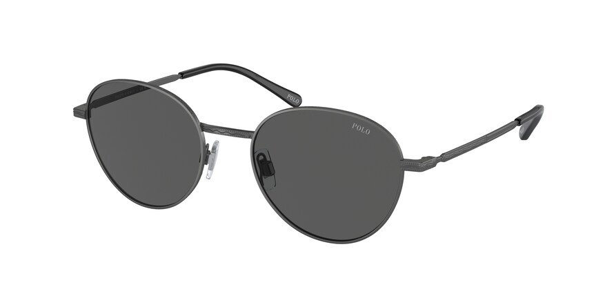 משקפי שמש פולו ראלף לורן לגברים PH 3144 אפור עגולות