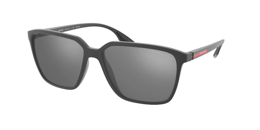 משקפי שמש פראדה ספורט לגברים SPS 06V אפור מלבניות