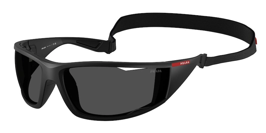 משקפי שמש פראדה ספורט לגברים SPS A04 שחור מלבניות