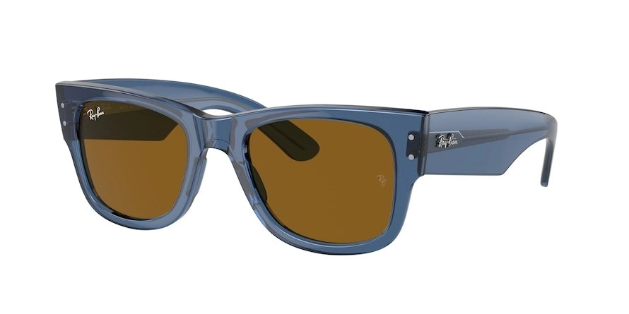 משקפי שמש רייבן יוניסקס MEGA WAYFARER RB 0840S כחול מרובעות