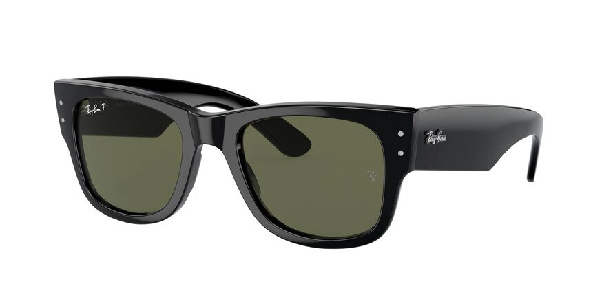 משקפי שמש רייבן יוניסקס MEGA WAYFARER RB 0840S שחור מרובעות