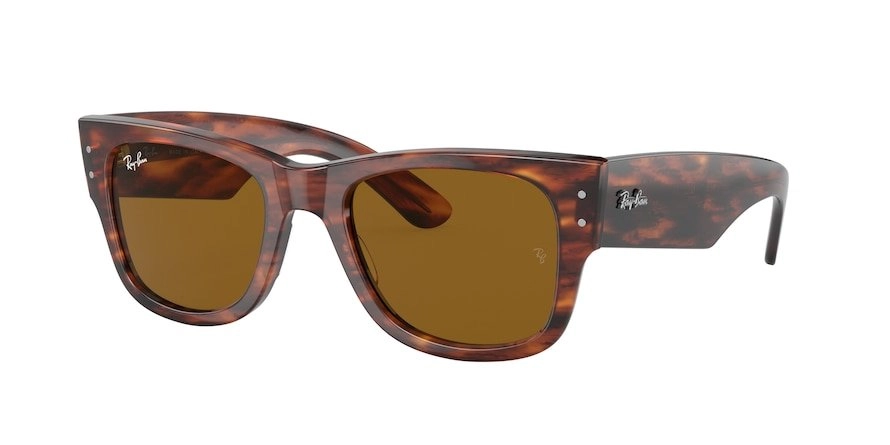 משקפי שמש רייבן יוניסקס MEGA WAYFARER RB 0840S חום מרובעות
