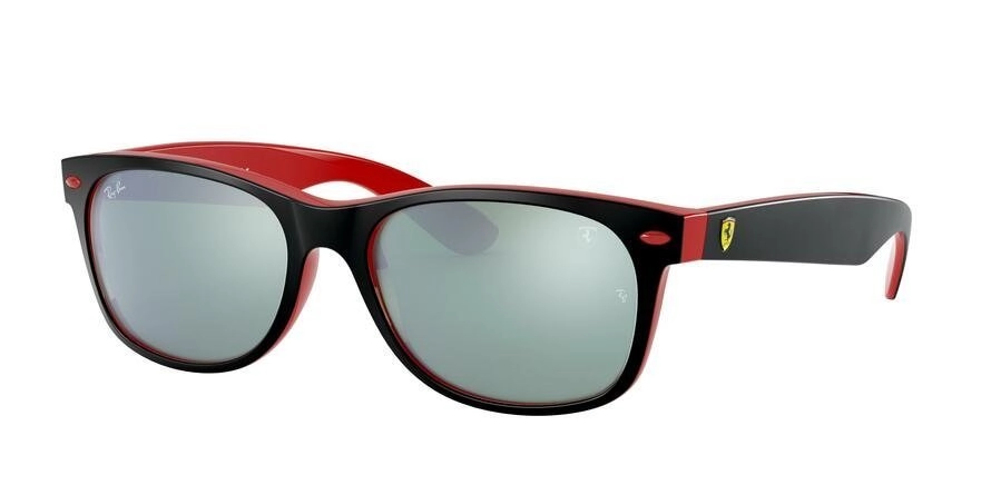 משקפי שמש רייבן יוניסקס NEW WAYFARER SCUDERIA FERRARI COLLECTION RB 2132M שחור מרובעות