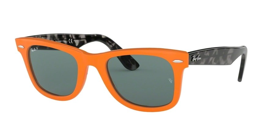 משקפי שמש רייבן יוניסקס WAYFARER RB 2140 כתום מרובעות