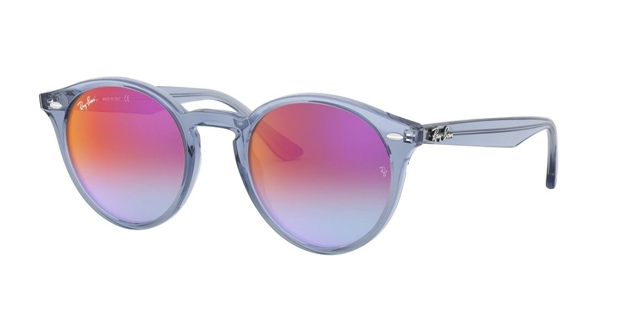 משקפי שמש רייבן לגברים RB 2180 כחול, בהיר, מבריק