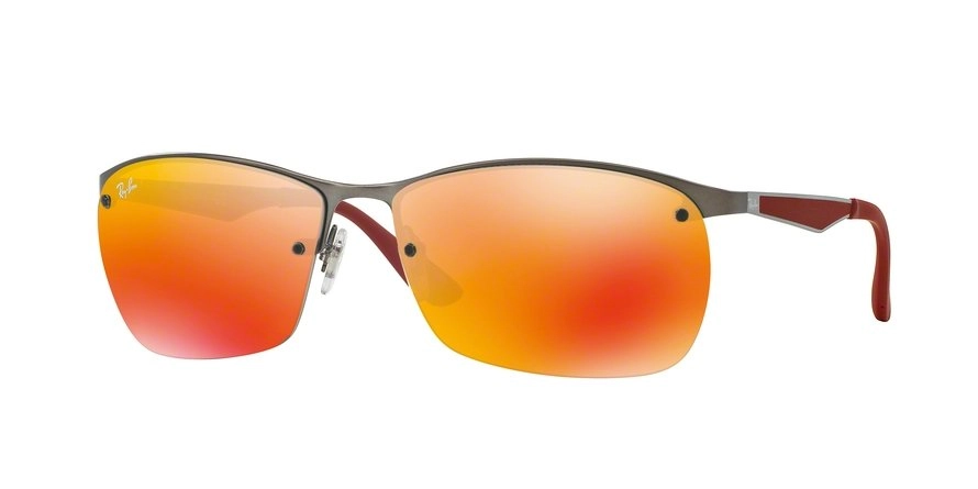 משקפי שמש רייבן לגברים RB 3550 אפור מרובעות