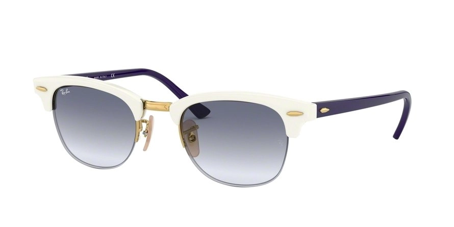 משקפי שמש רייבן יוניסקס RB 4354 לבן מרובעות