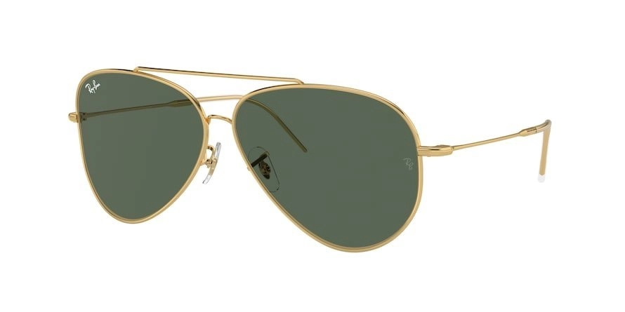 משקפי שמש רייבן יוניסקס AVIATOR REVERSE RB R0101S זהב טייסים