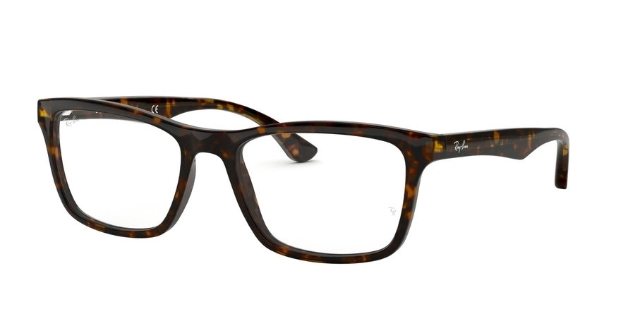 משקפי ראיה רייבן יוניסקס RB 5279 חום מרובעות