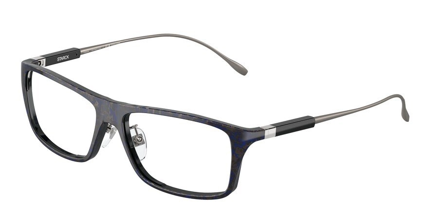 משקפי ראיה פיליפ סטארק לגברים SH1043YT כחול מלבניות