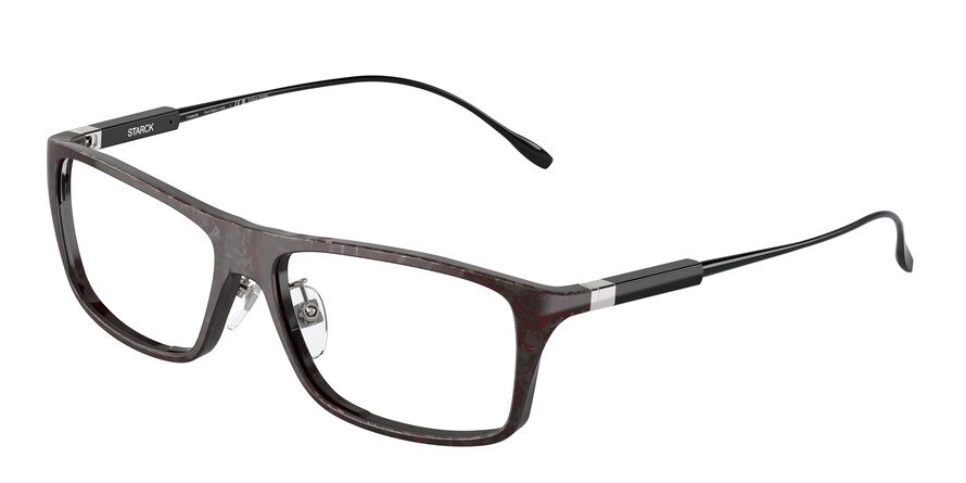 משקפי ראיה פיליפ סטארק לגברים SH1043YT אדום מלבניות