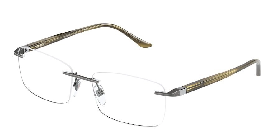 משקפי ראיה פיליפ סטארק לגברים SH2023 אפור מלבניות