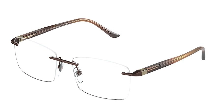 משקפי ראיה פיליפ סטארק לגברים SH2023 חום מלבניות