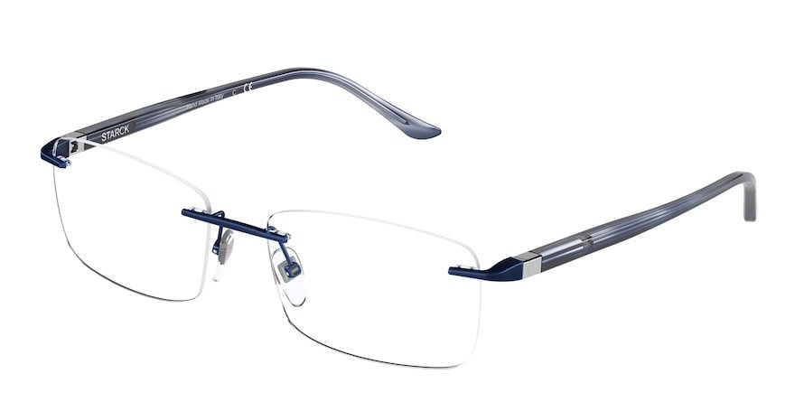 משקפי ראיה פיליפ סטארק לגברים SH2023 כחול מלבניות