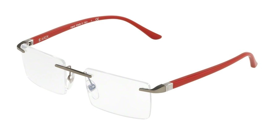 משקפי ראיה פיליפ סטארק לגברים SH2024 אפור, מט מלבניות