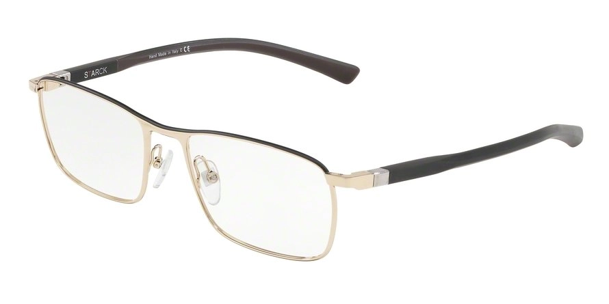 משקפי ראיה פיליפ סטארק לגברים SH2039 זהב מלבניות
