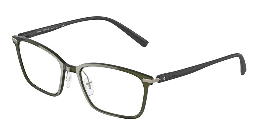 משקפי ראיה פיליפ סטארק לגברים SH2059T ירוק מלבניות