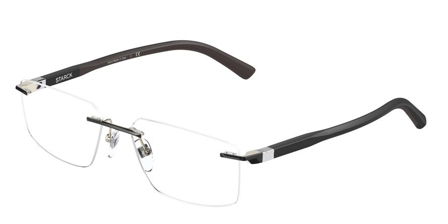 משקפי ראיה פיליפ סטארק לגברים SH2064 שחור מלבניות