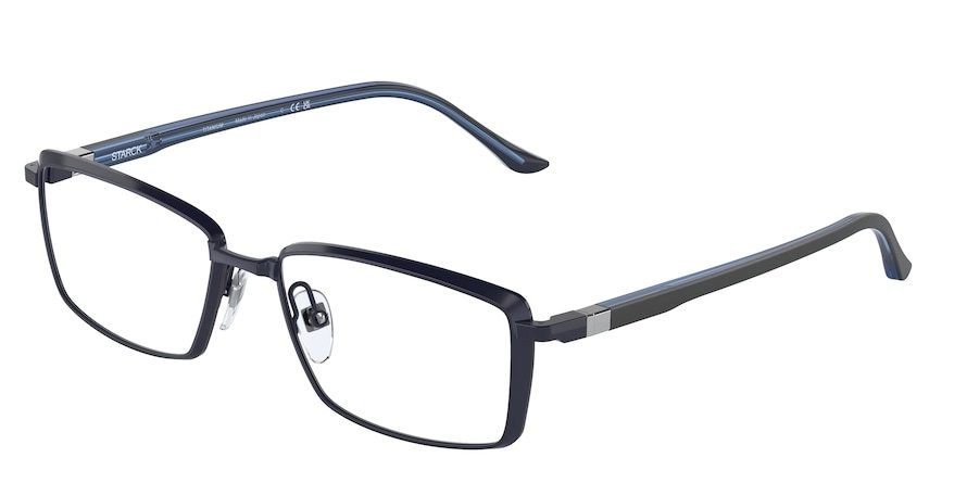 משקפי ראיה פיליפ סטארק לגברים SH2071T כחול מלבניות