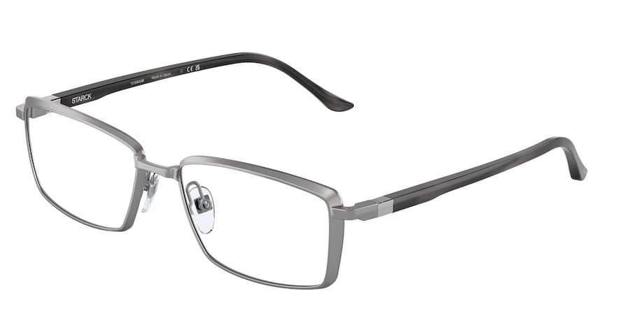 משקפי ראיה פיליפ סטארק לגברים SH2071T כסף מלבניות