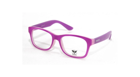 משקפי ילדים ראיה פנדס יוניסקס SH160 סגול, מבריק, ורוד מרובעות