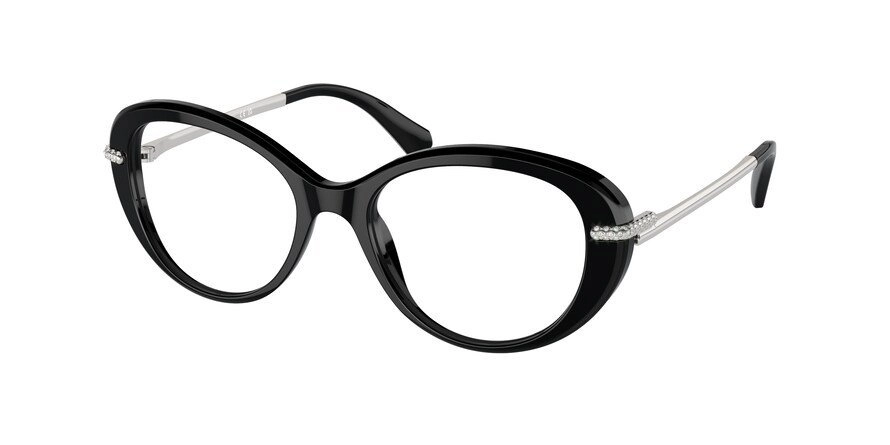 משקפי ראיה סברובסקי לנשים SK2001 שחור אובאליות