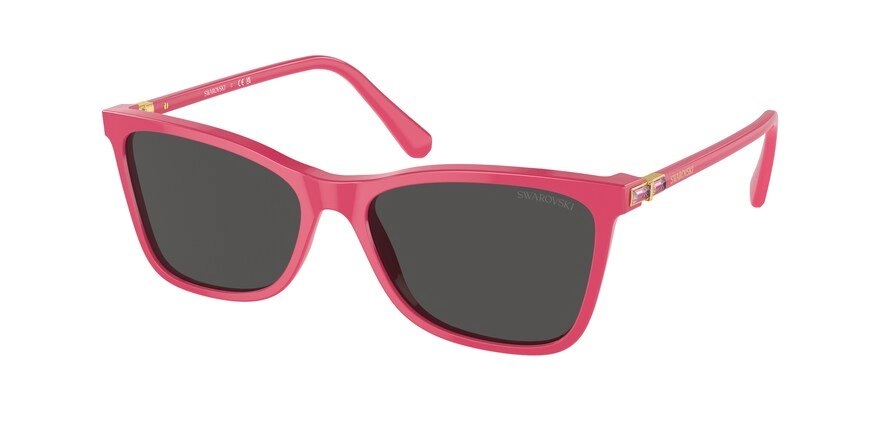 משקפי שמש סברובסקי לנשים SK6004 ורוד מלבניות