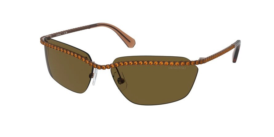 משקפי שמש סברובסקי לנשים SK7001 חום מיוחד