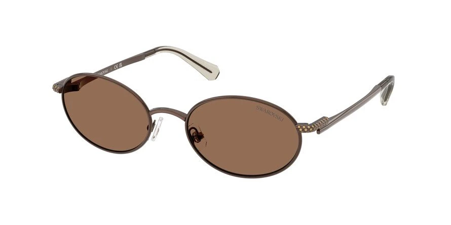 משקפי שמש סברובסקי לנשים SK7033 חום אובאליות