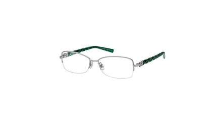 משקפי ראיה סברובסקי לנשים Berlin SW 5048 ירוק, כסף אובאליות