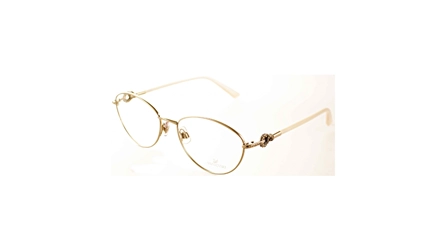 משקפי ראיה סברובסקי לנשים Betty Lou SW 5054 בז', כסף עגולות