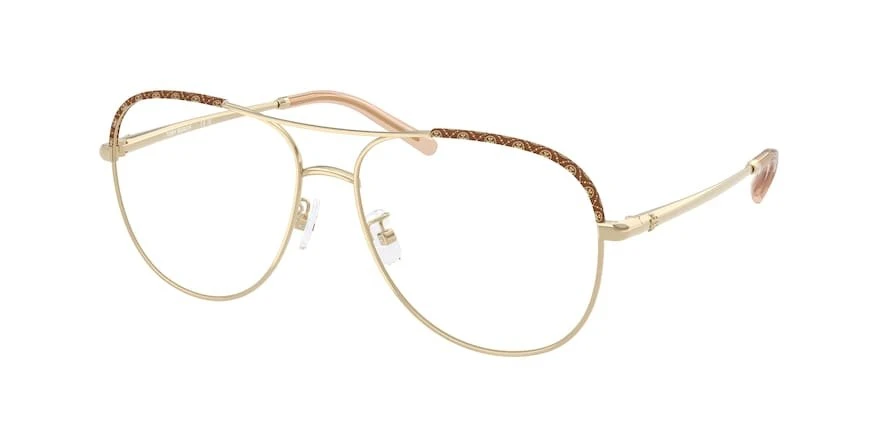 משקפי ראיה טורי ברץ' לנשים TY 1091 זהב טייסים