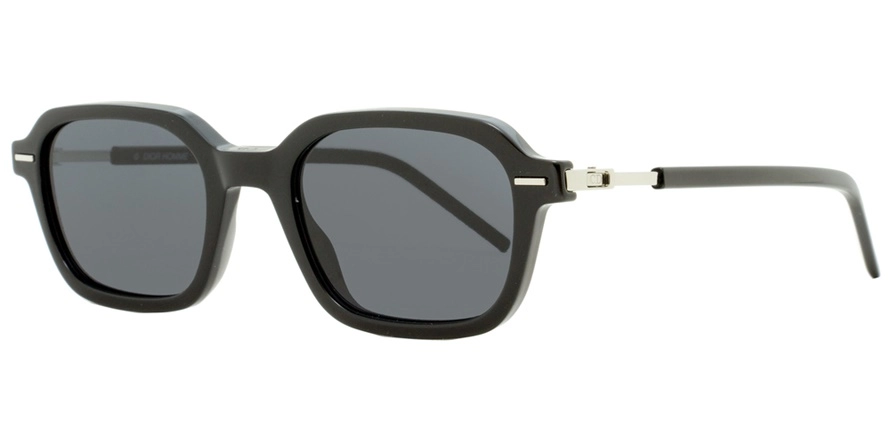 משקפי שמש כריסטיאן דיור יוניסקס TECHNICITY1 מבריק, שחור מרובעות