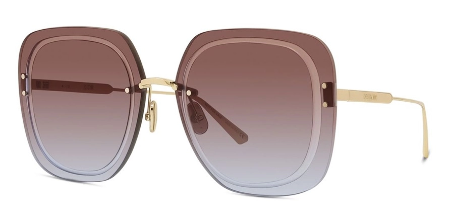 משקפי שמש כריסטיאן דיור יוניסקס CD40031U ULTRADIOR SU זהב מרובעות