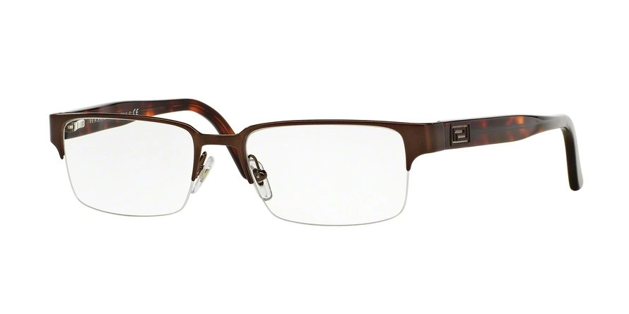 משקפי ראיה וורסצ'ה לגברים 1184 חום מלבניות