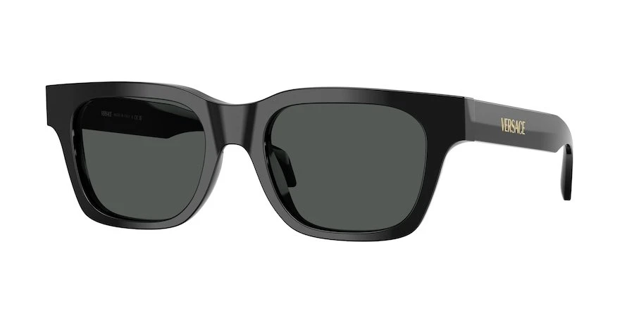 משקפי שמש וורסצ'ה לגברים 4486 שחור מרובעות