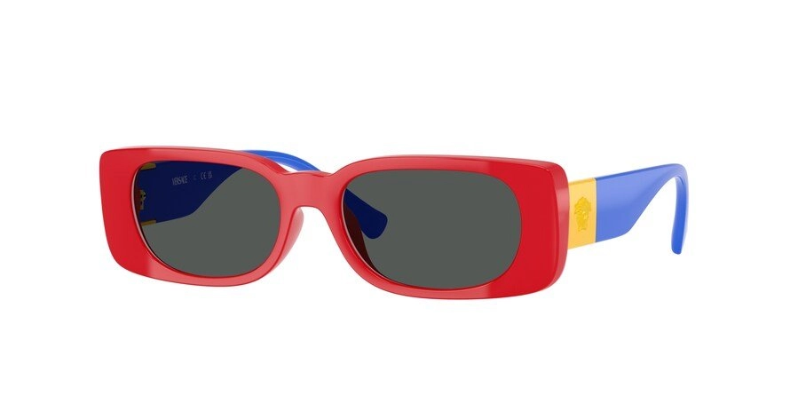 משקפי שמש וורסצ'ה יוניסקס 4003U אדום מלבניות