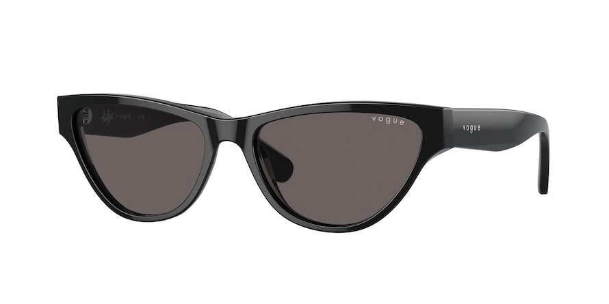 משקפי שמש ווג לנשים Hailey Bieber - Collection VO 5513-S שחור חתולי