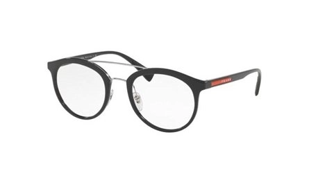 משקפי ראיה פראדה ספורט לגברים VPS 01H שחור עגולות