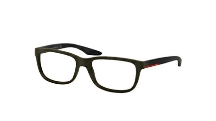 משקפי ראיה פראדה ספורט לגברים VPS 02G ירוק מרובעות