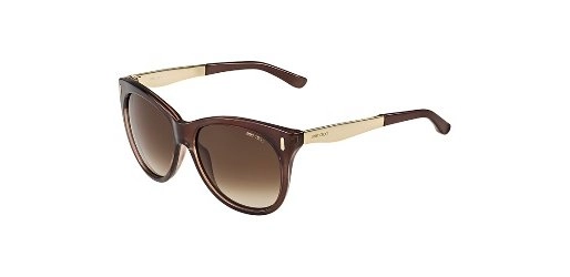 משקפי שמש ג'ימי צ'ו לנשים ALLY חום אדמדם, חום, אדום