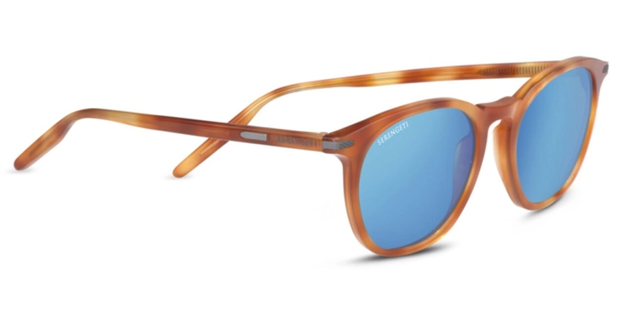 משקפי שמש סרנגטי לגברים ARLIE כתום, מבריק, מנומר עגולות