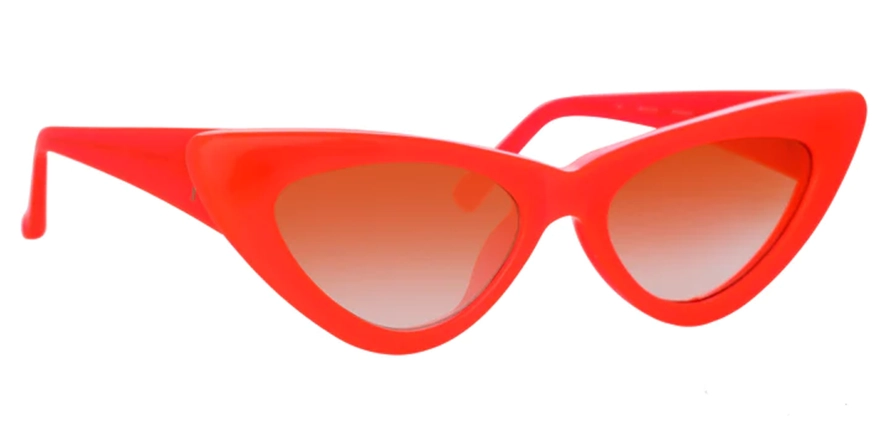 משקפי שמש לינדה פארו דה אטיקו יוניסקס THE ATTICO - DORA 8232 ATTICO32 ורוד, מבריק חתולי, עגולות