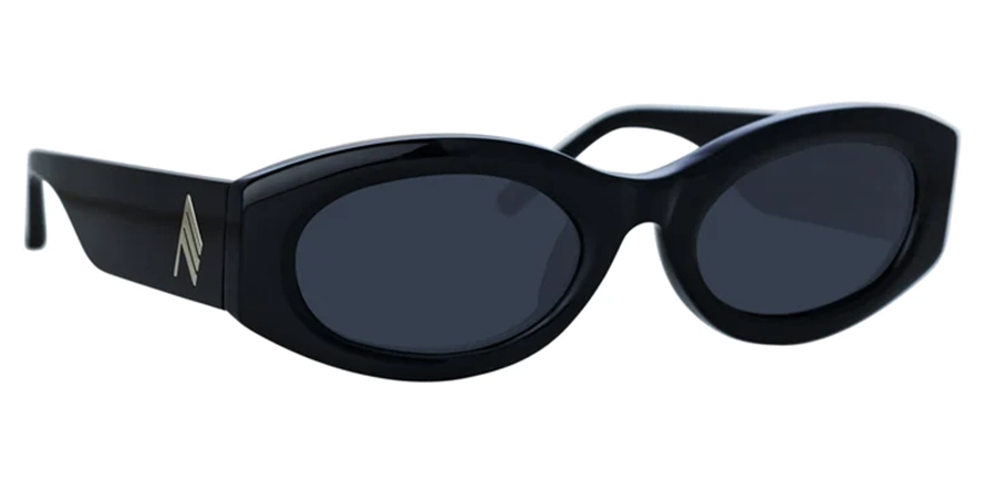 משקפי שמש לינדה פארו דה אטיקו יוניסקס THE ATTICO - BERTA 8503 ATTICO38 מבריק, שחור עגולות