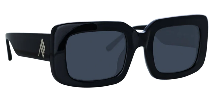 משקפי שמש לינדה פארו דה אטיקו יוניסקס THE ATTICO - JORJA 8235 ATTICO40 מבריק, שחור מרובעות