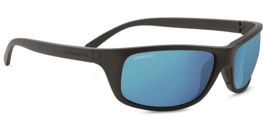 משקפי שמש סרנגטי יוניסקס BORMIO מט, שחור אובאליות