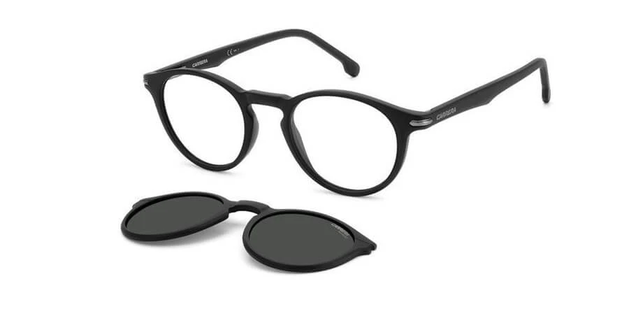 משקפי ראיה קאררה יוניסקס CA 297/CS מט, שחור עגולות