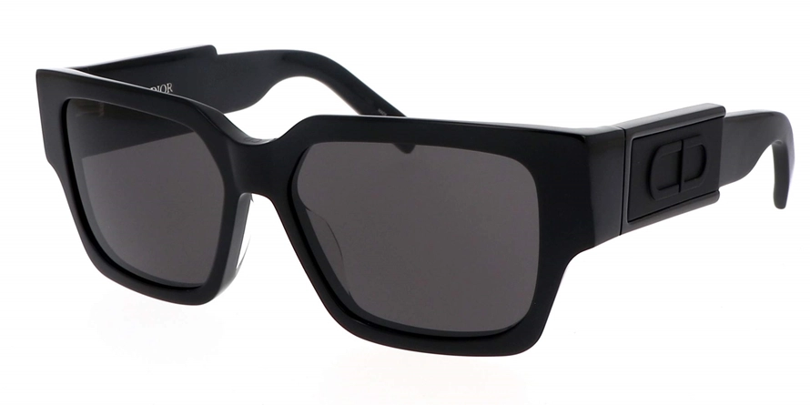 משקפי שמש כריסטיאן דיור יוניסקס DM40013U CD SU מבריק, שחור מרובעות