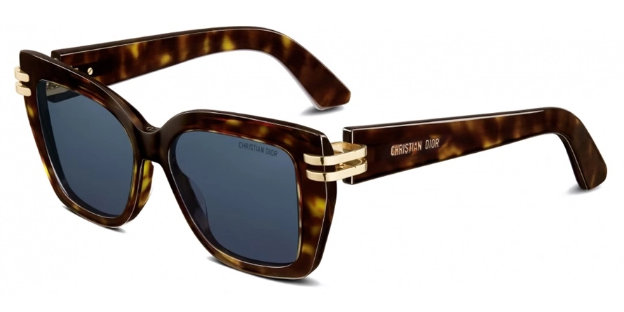משקפי שמש כריסטיאן דיור יוניסקס CDIOR S1I זהב, מבריק, מנומר מרובעות